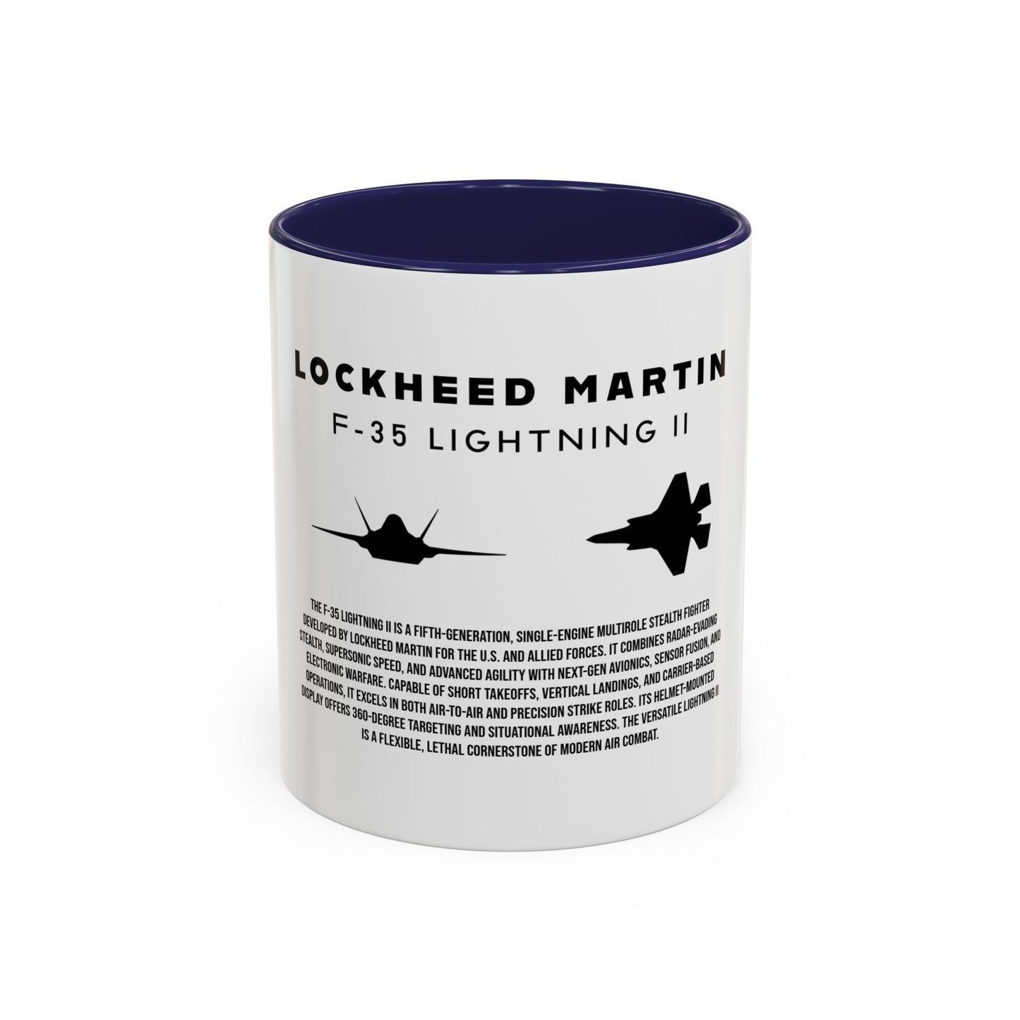 F-35 Lightning II Fighter Jet Coffee Mug