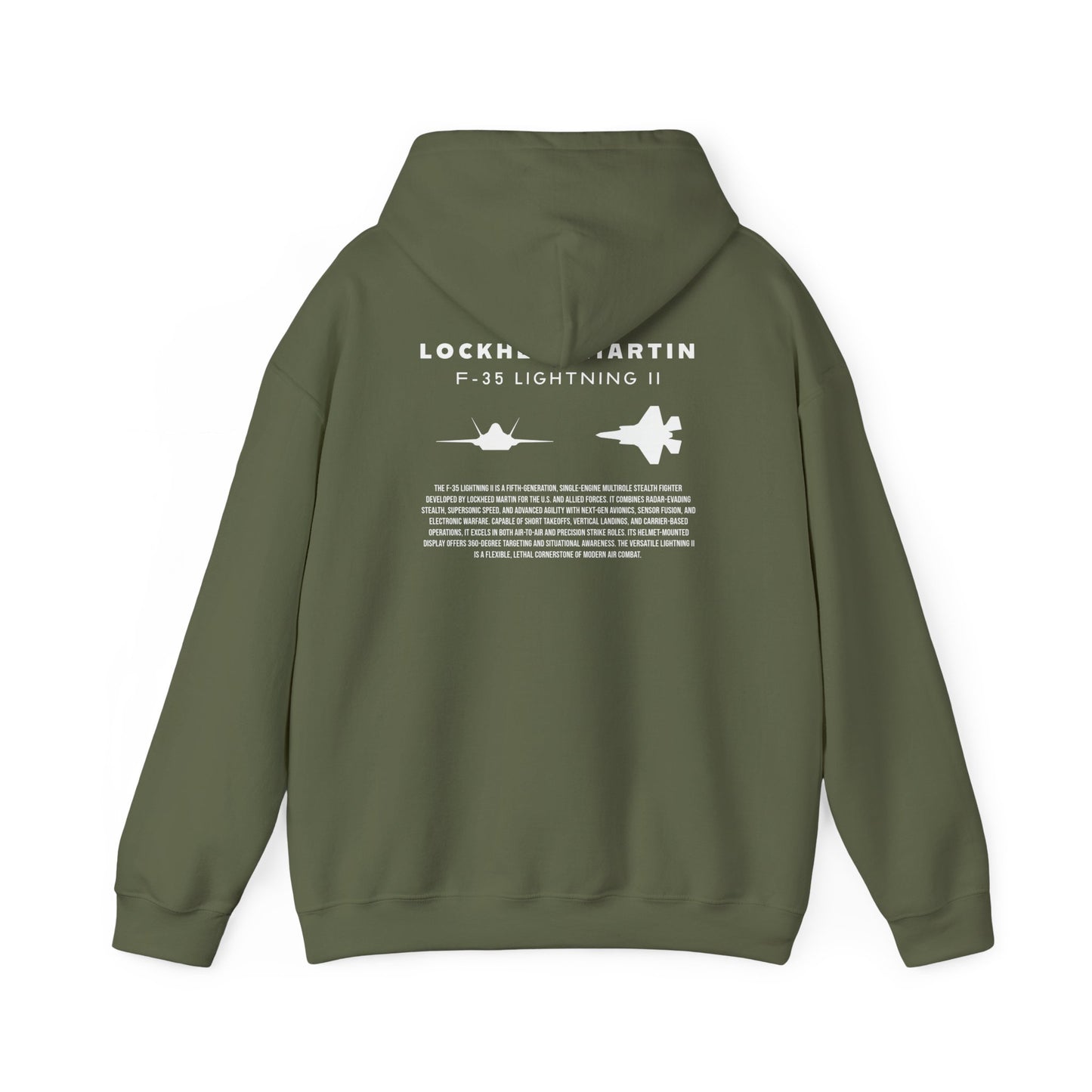 F-35 Lightning II Fighter Jet Unisex Hoodie