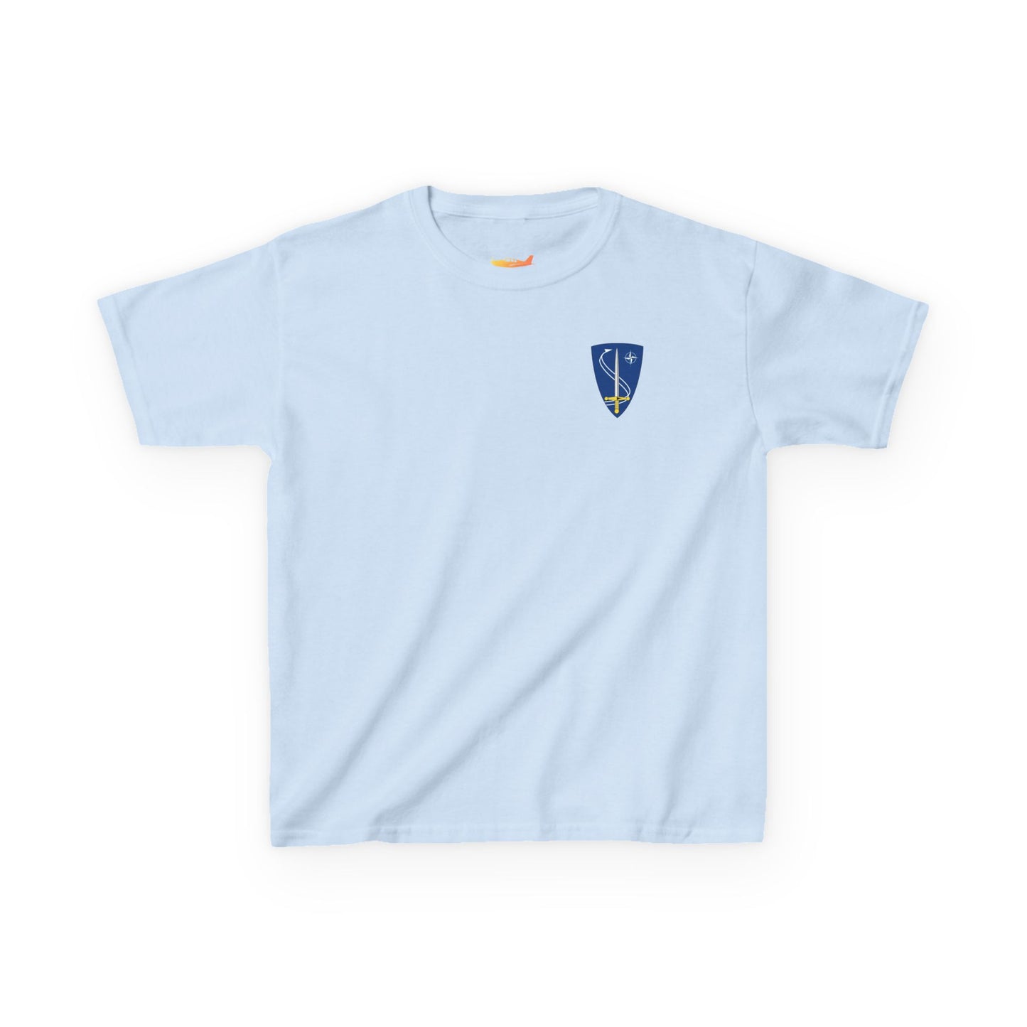 Camiseta unisex infantil del avión de combate Eurofighter Typhoon