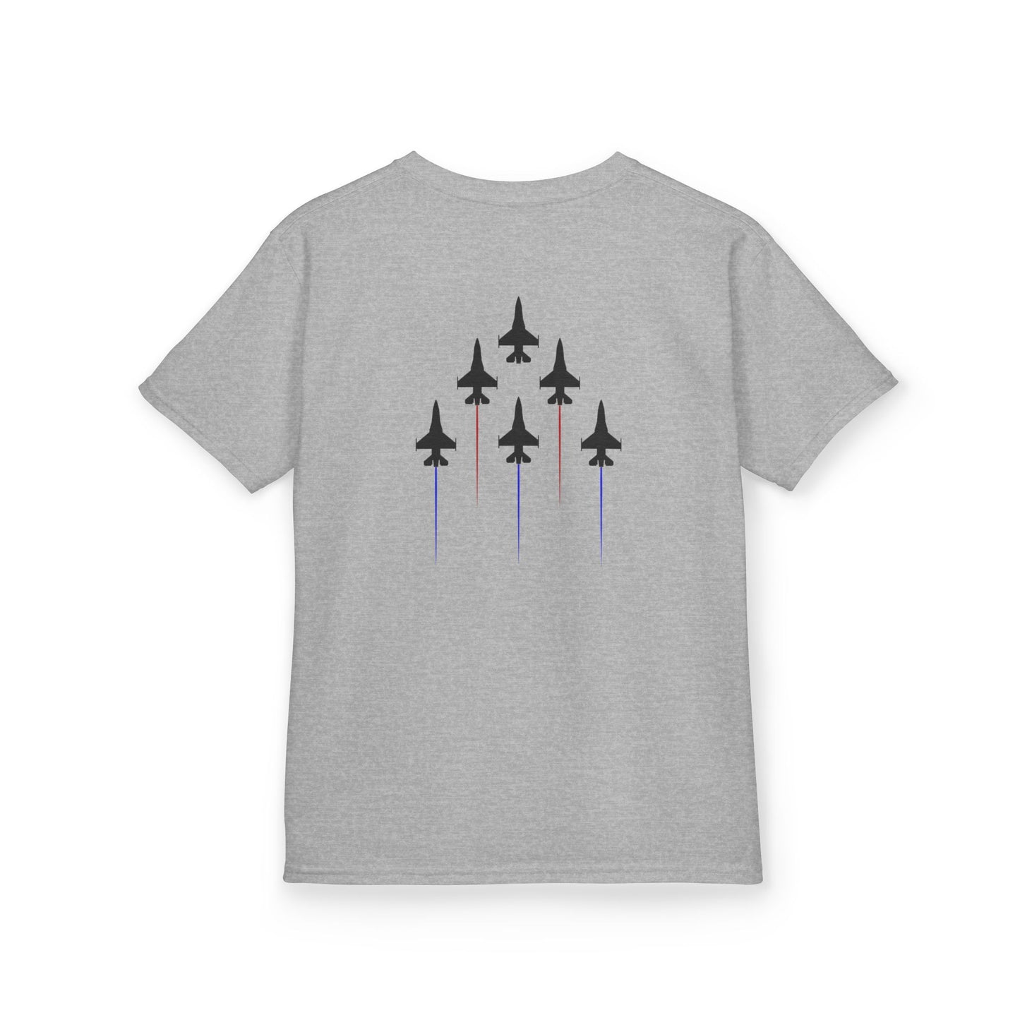 Youth USAF Thunderbirds Delta Formation Unisex T-Shirt