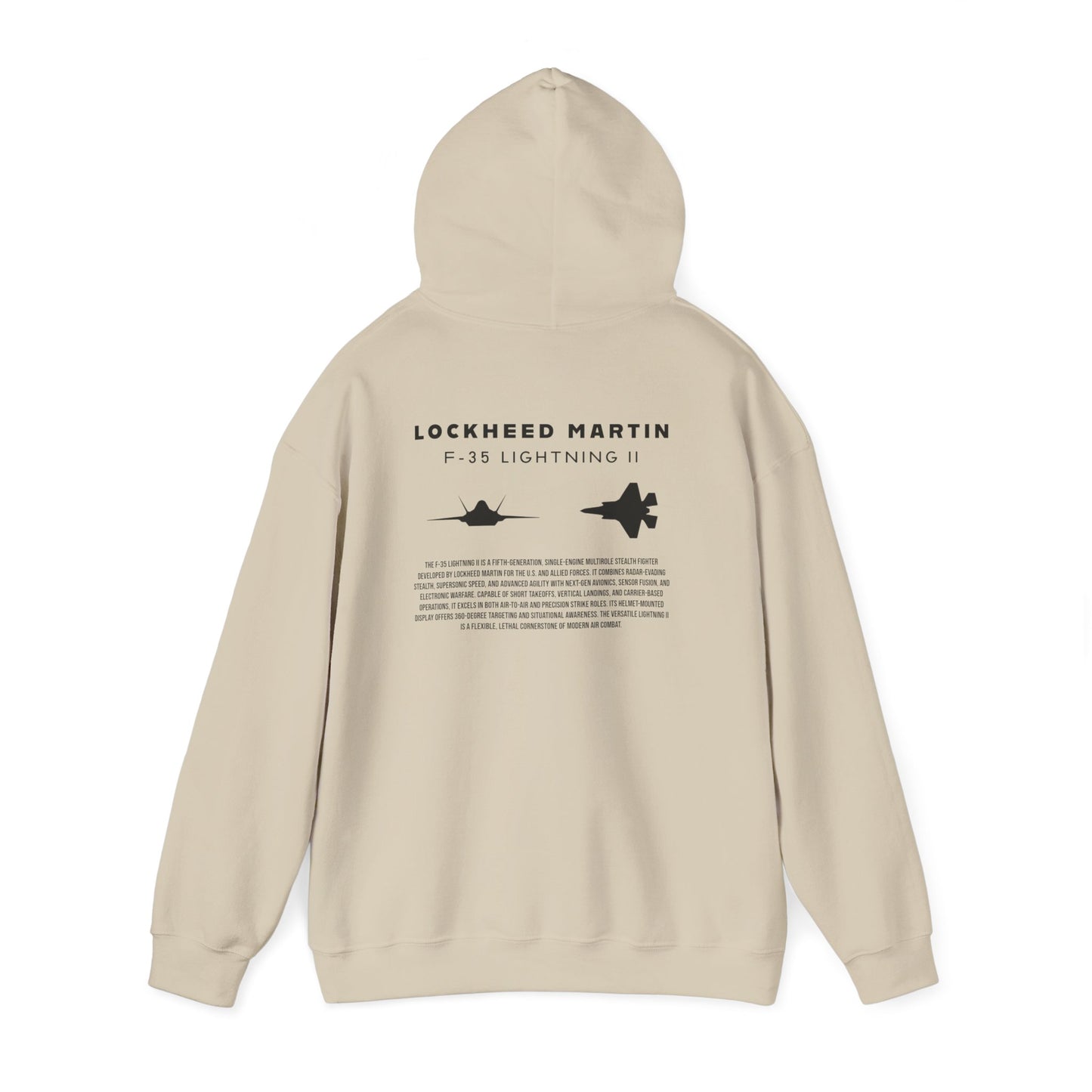 F-35 Lightning II Fighter Jet Unisex Hoodie