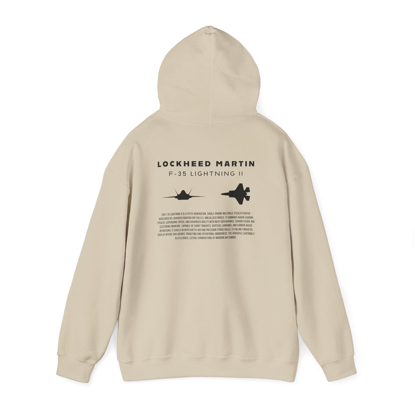F-35 Lightning II Fighter Jet Unisex Hoodie