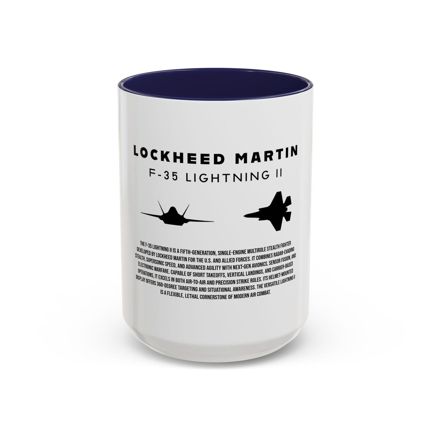 F-35 Lightning II Fighter Jet Coffee Mug