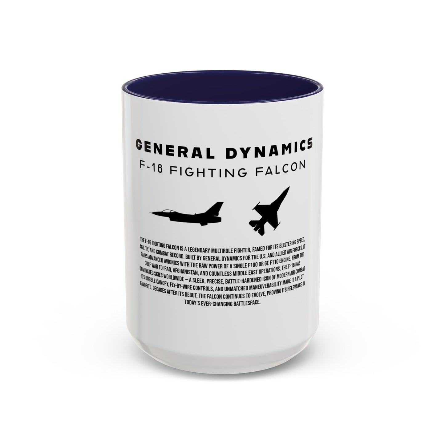 F-16 Fighting Falcon Fighter Jet Coffee Mug