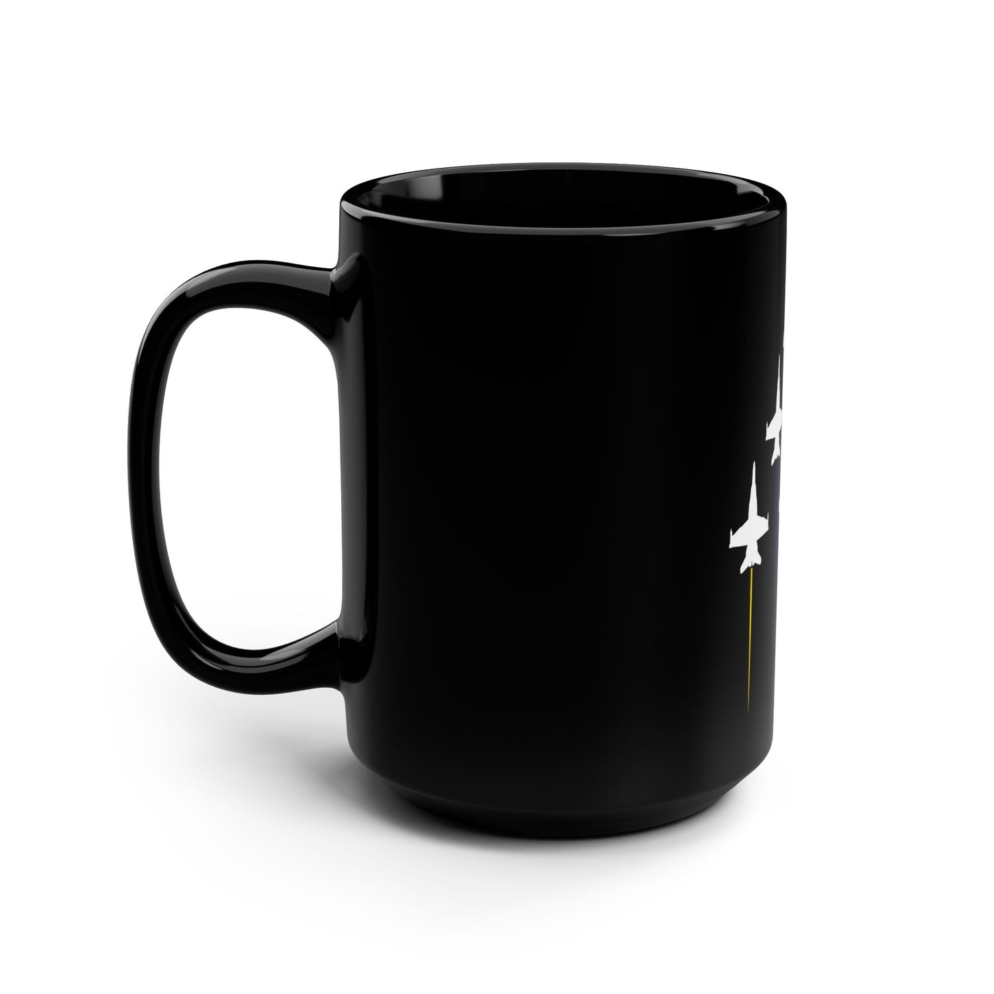 Blue Angels Black Mug