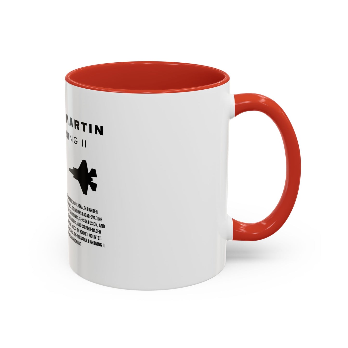 F-35 Lightning II Fighter Jet Coffee Mug