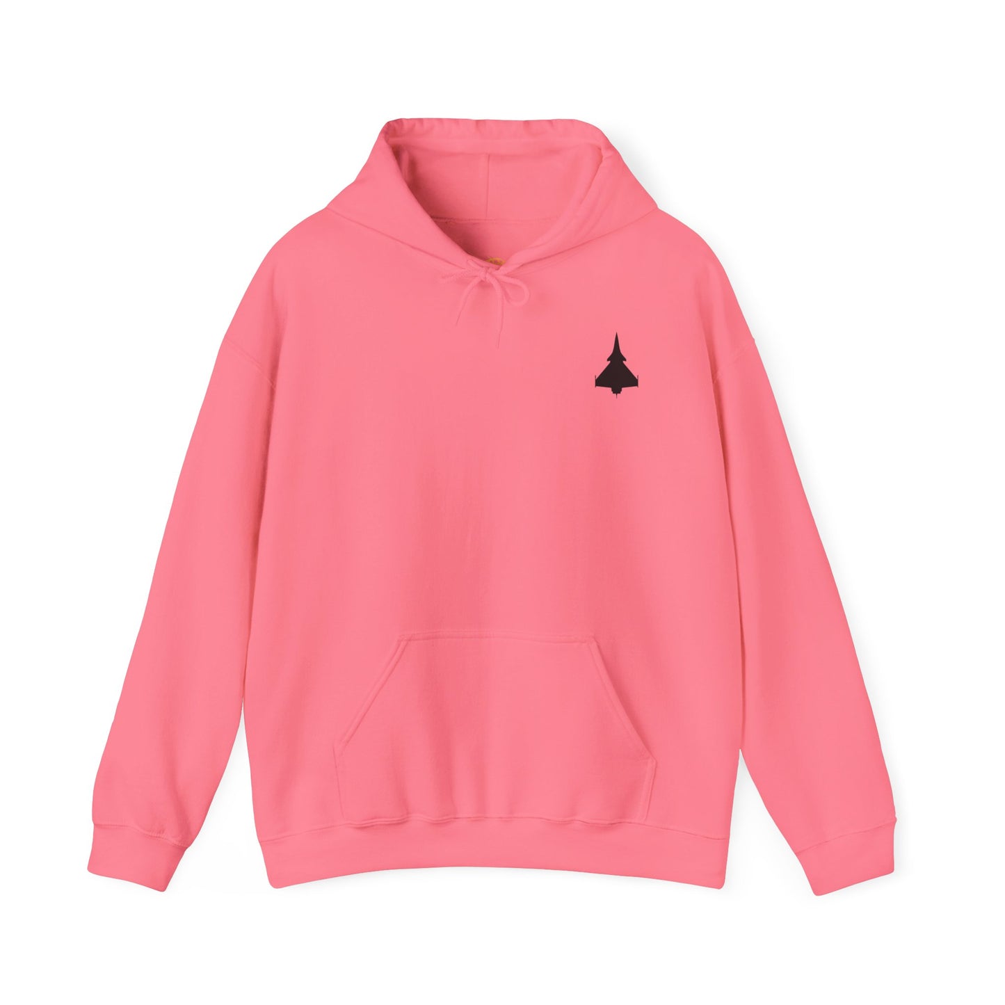 Sudadera unisex con capucha del avión de combate Dassault Rafale