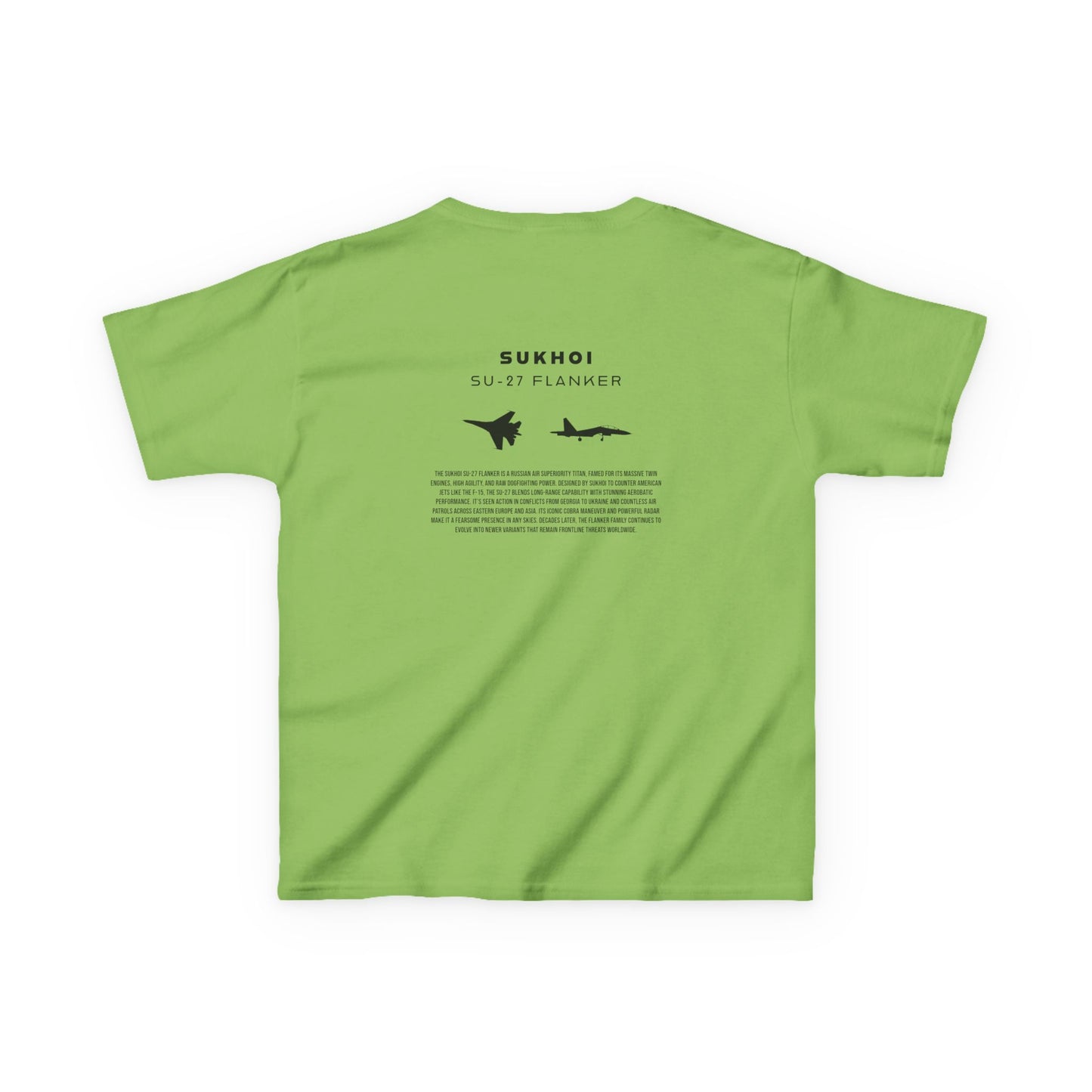 Youth Su-27 Flanker Fighter Jet Unisex T-Shirt