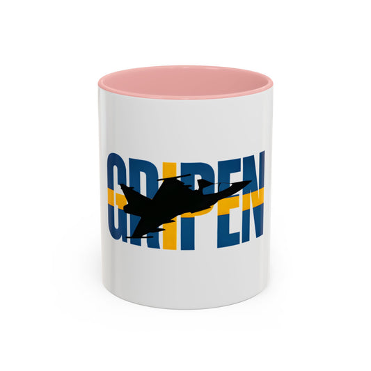 JAS-39 Gripen Fighter Jet Coffee Mug