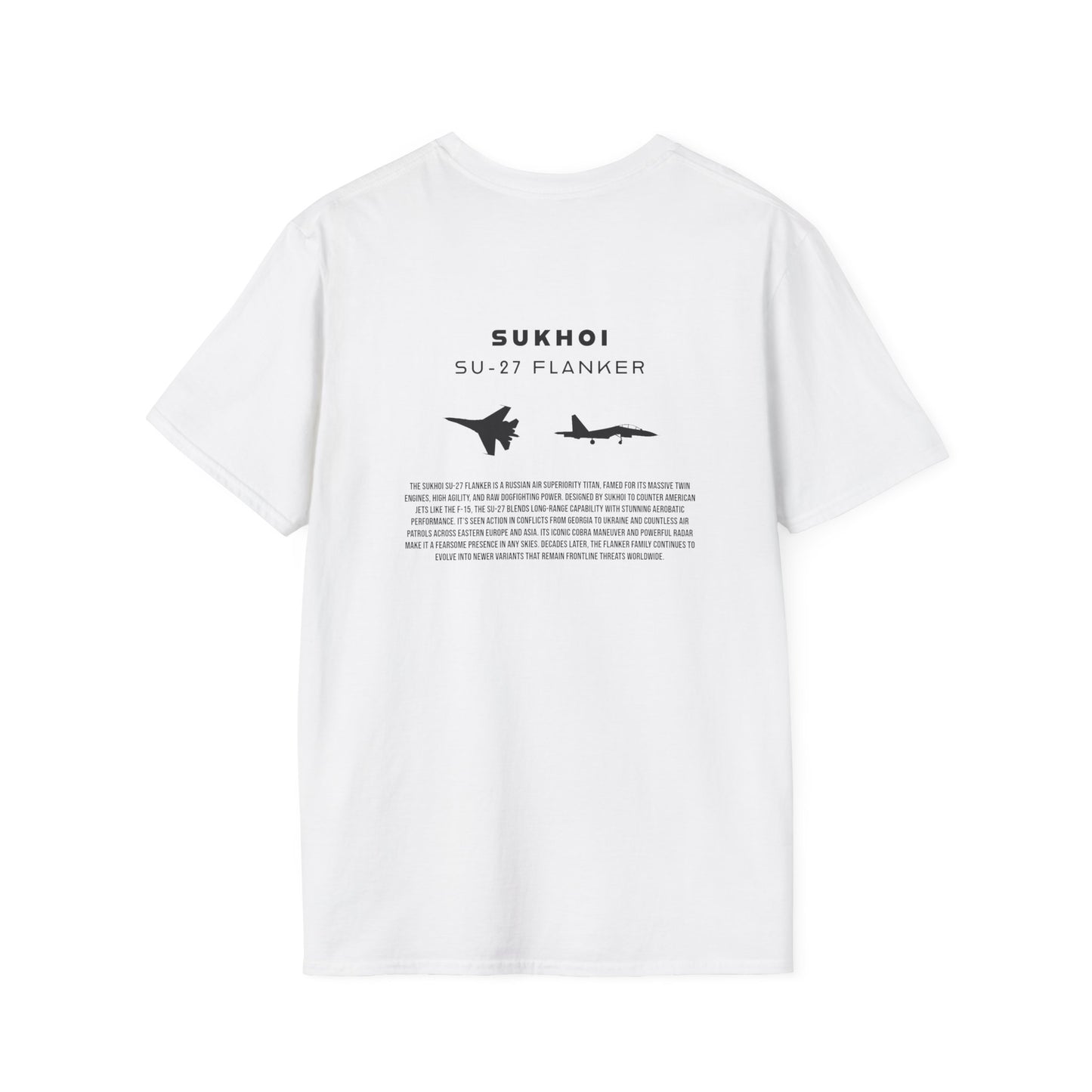 Su-27 Flanker Fighter Jet Unisex T-Shirt