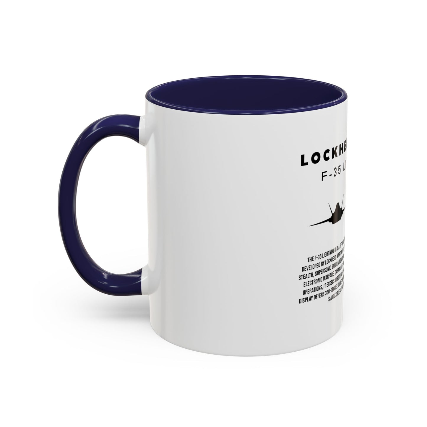 F-35 Lightning II Fighter Jet Coffee Mug