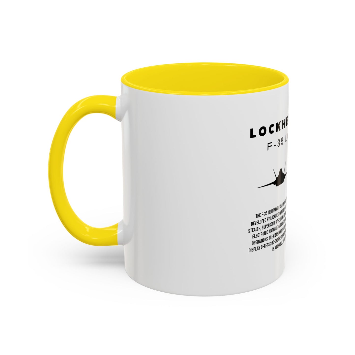 F-35 Lightning II Fighter Jet Coffee Mug