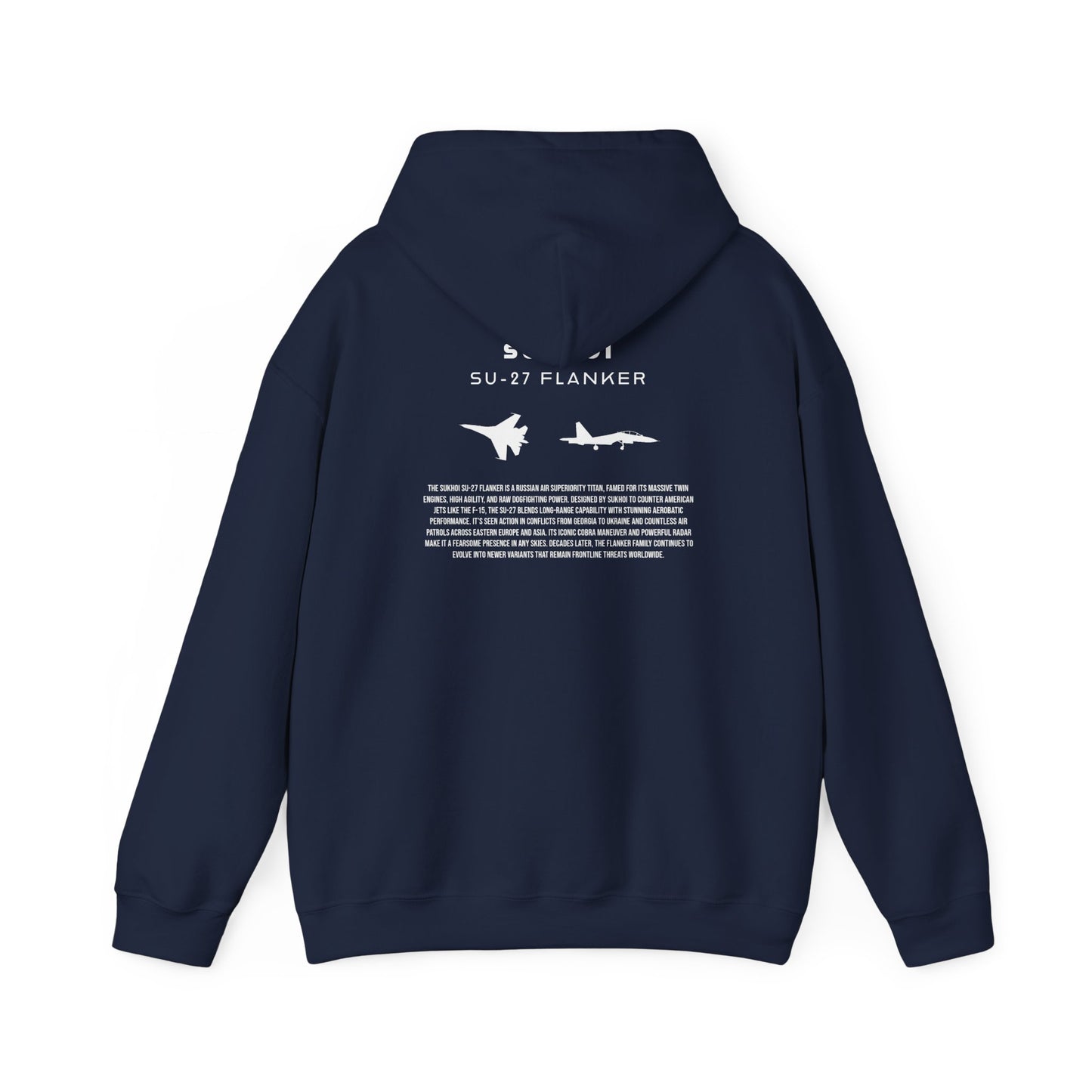 Su-27 Flanker Fighter Jet Unisex Hoodie