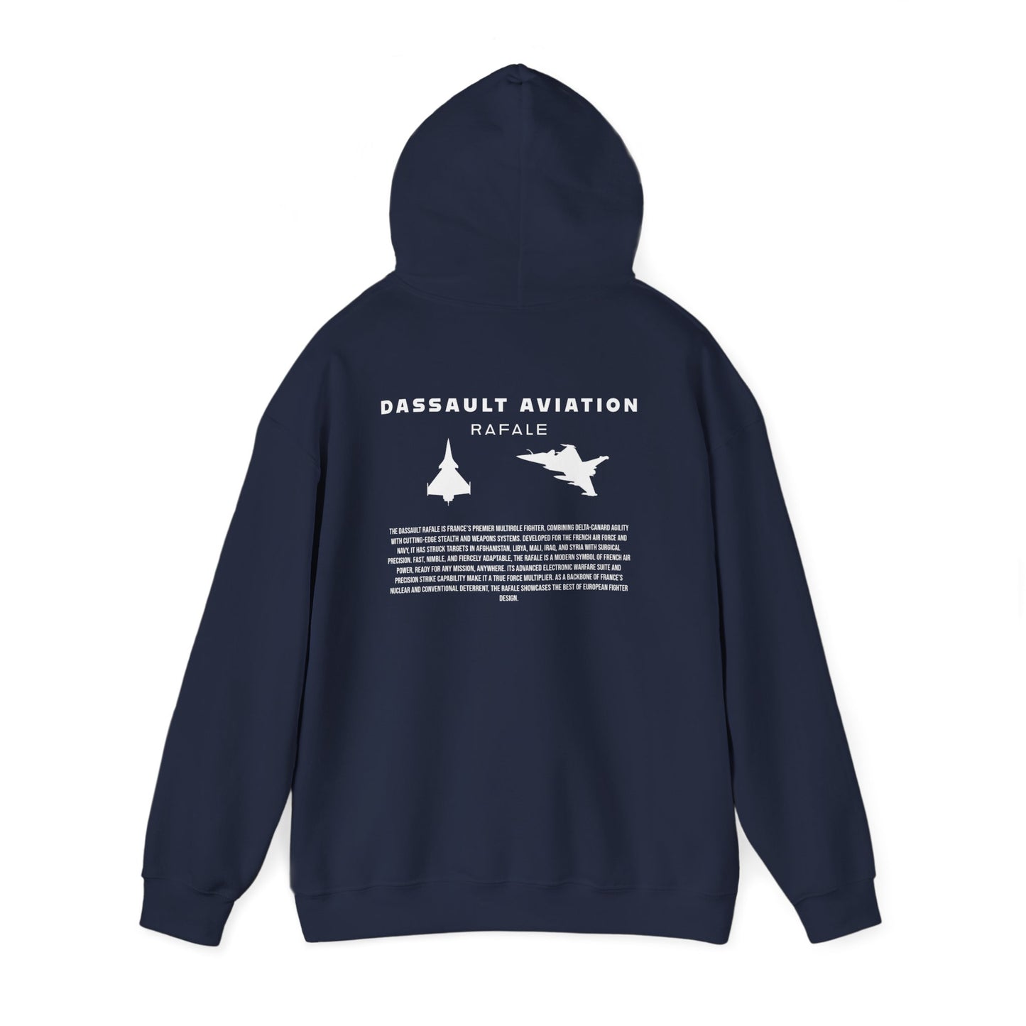 Dassault Rafale Fighter Jet Unisex Hoodie
