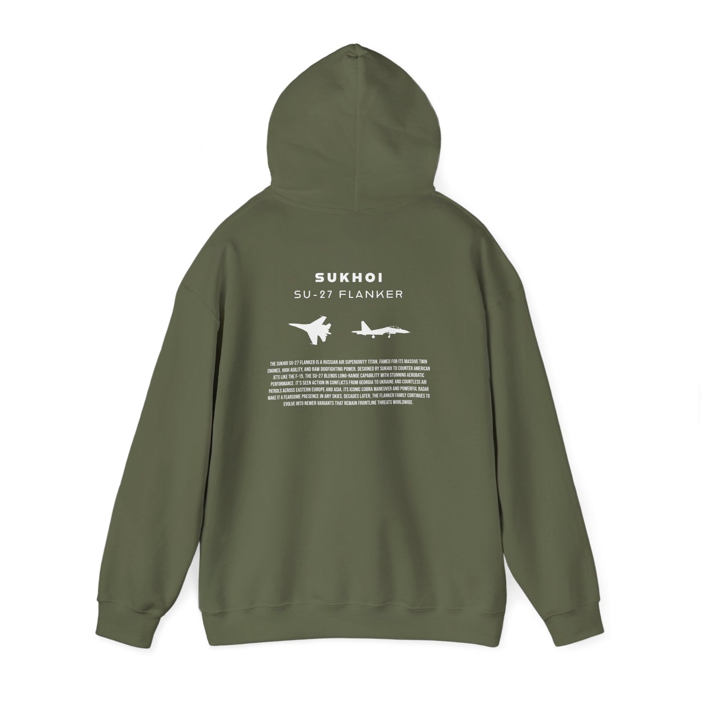 Su-27 Flanker Fighter Jet Unisex Hoodie