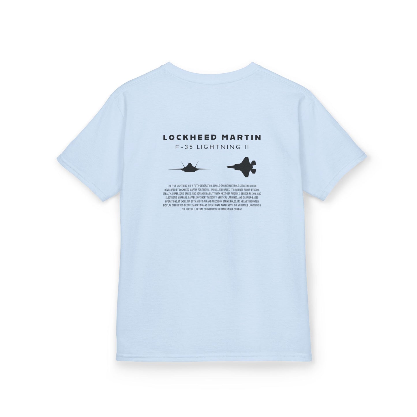 Youth F-35 Lightning II Fighter Jet Unisex T-Shirt