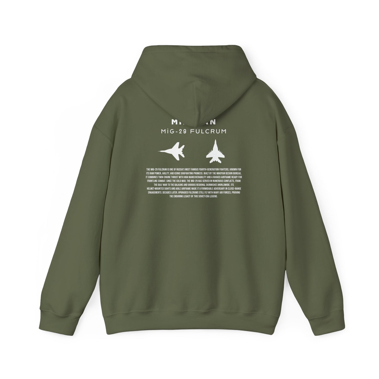 MiG-29 Fulcrum Fighter Jet Unisex Hoodie