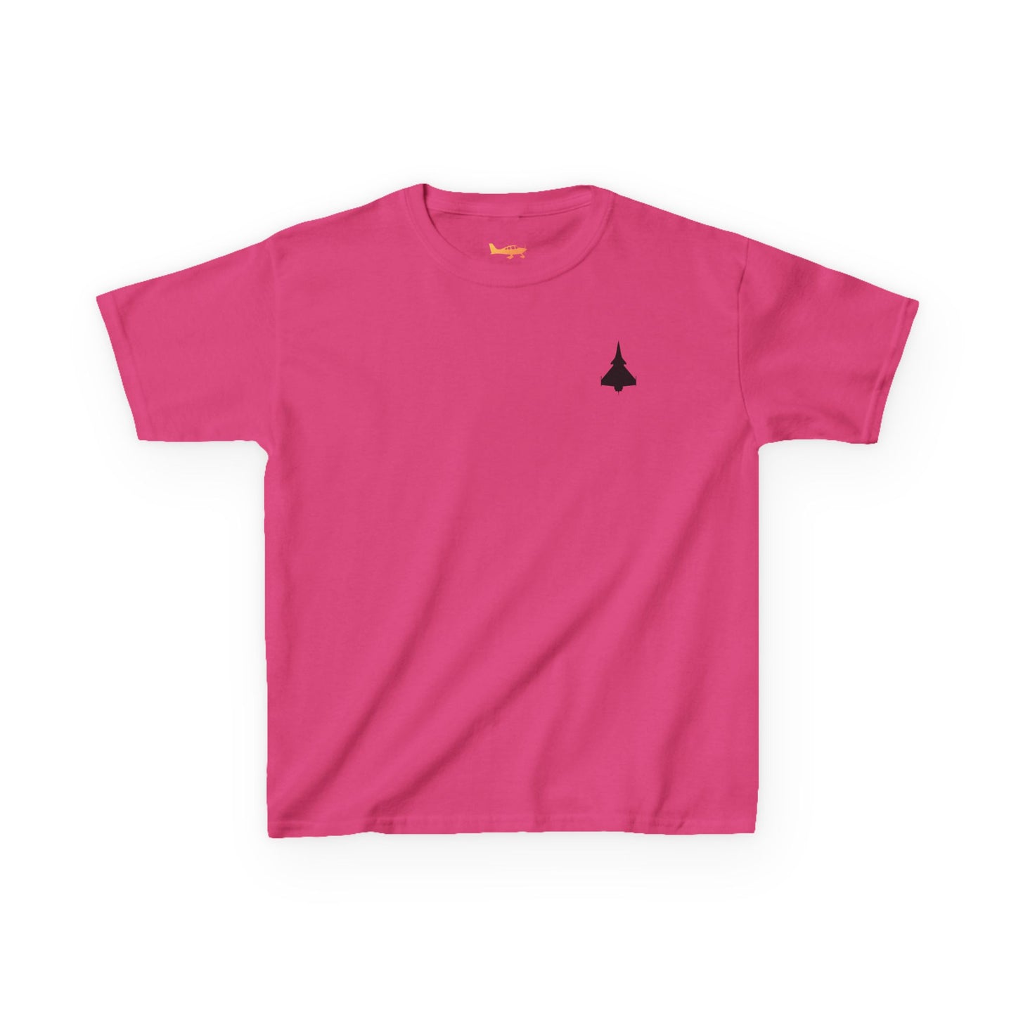 Camiseta unisex para niños del avión de combate Dassault Falcon
