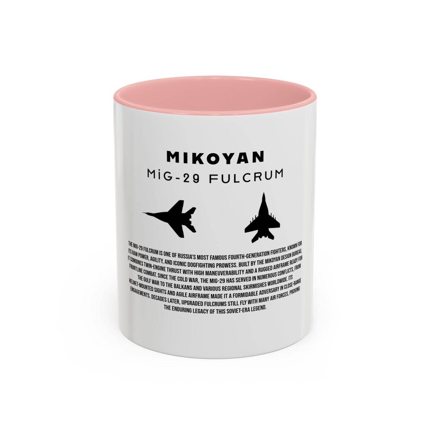 MiG-29 Fulcrum Fighter Jet Coffee Mug