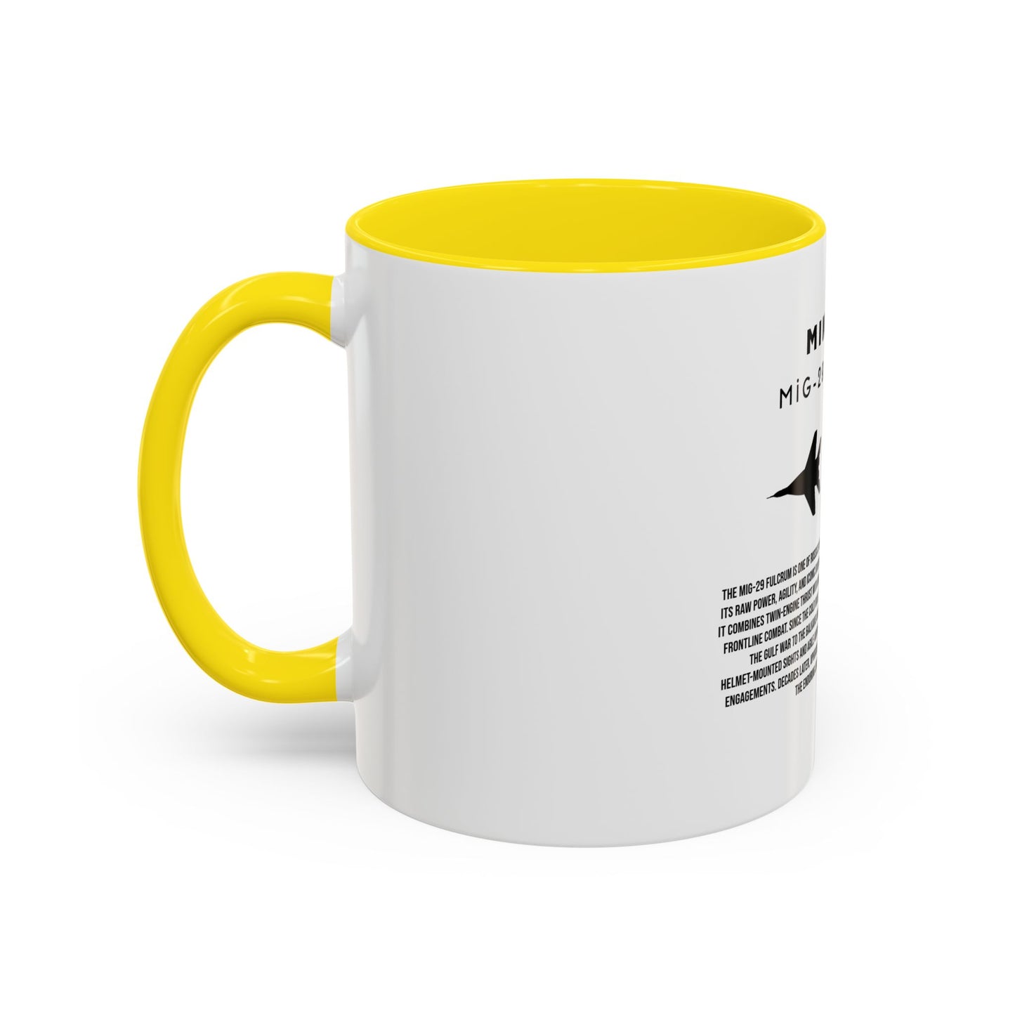MiG-29 Fulcrum Fighter Jet Coffee Mug