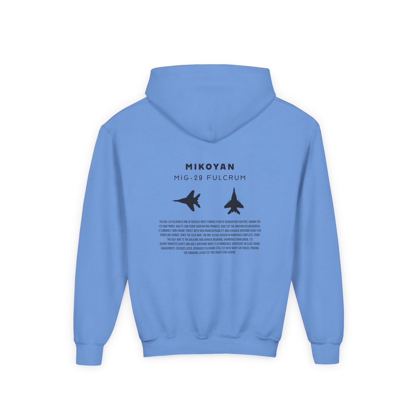 Youth MiG-29 Fulcrum Fighter Jet Unisex Hoodie