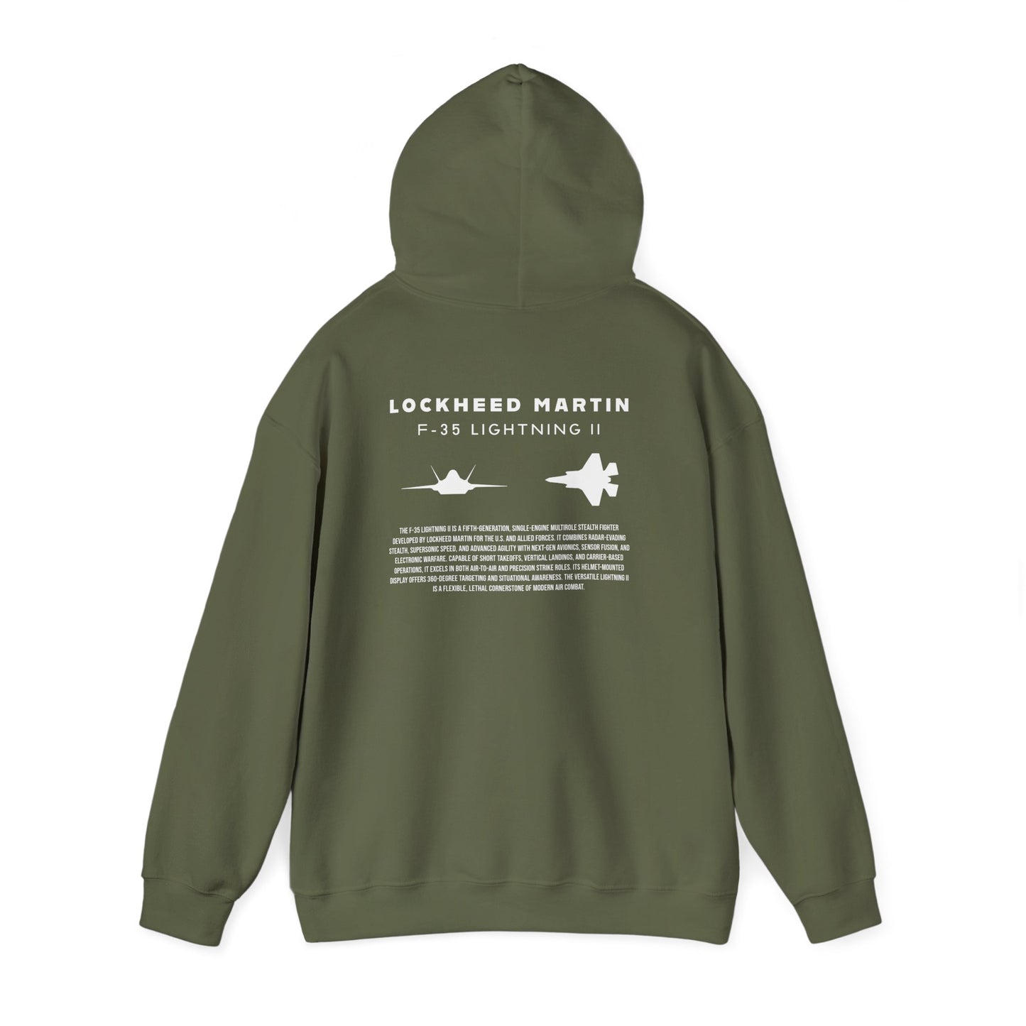 F-35 Lightning II Fighter Jet Unisex Hoodie