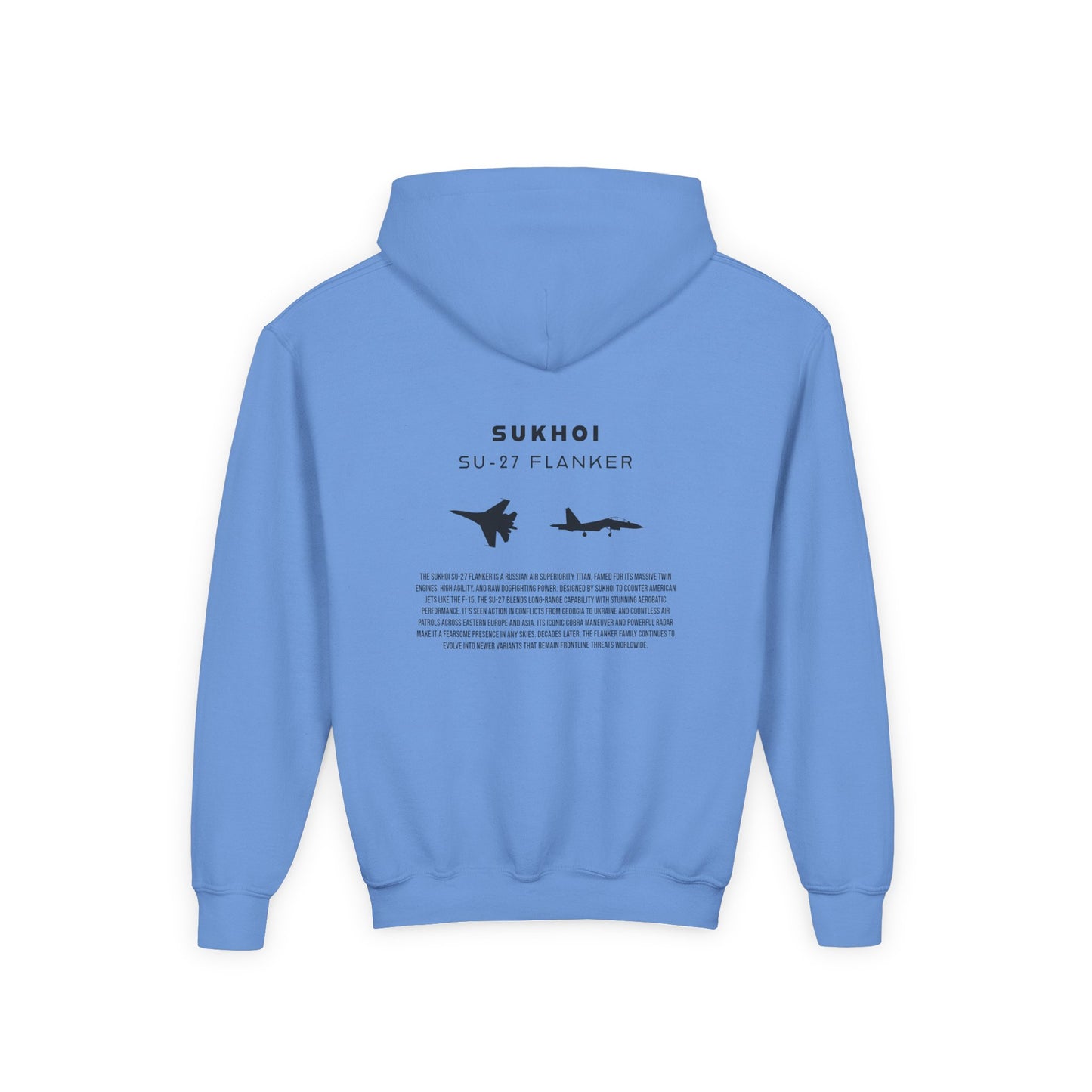 Youth Su-27 Flanker Fighter Jet Unisex Hoodie