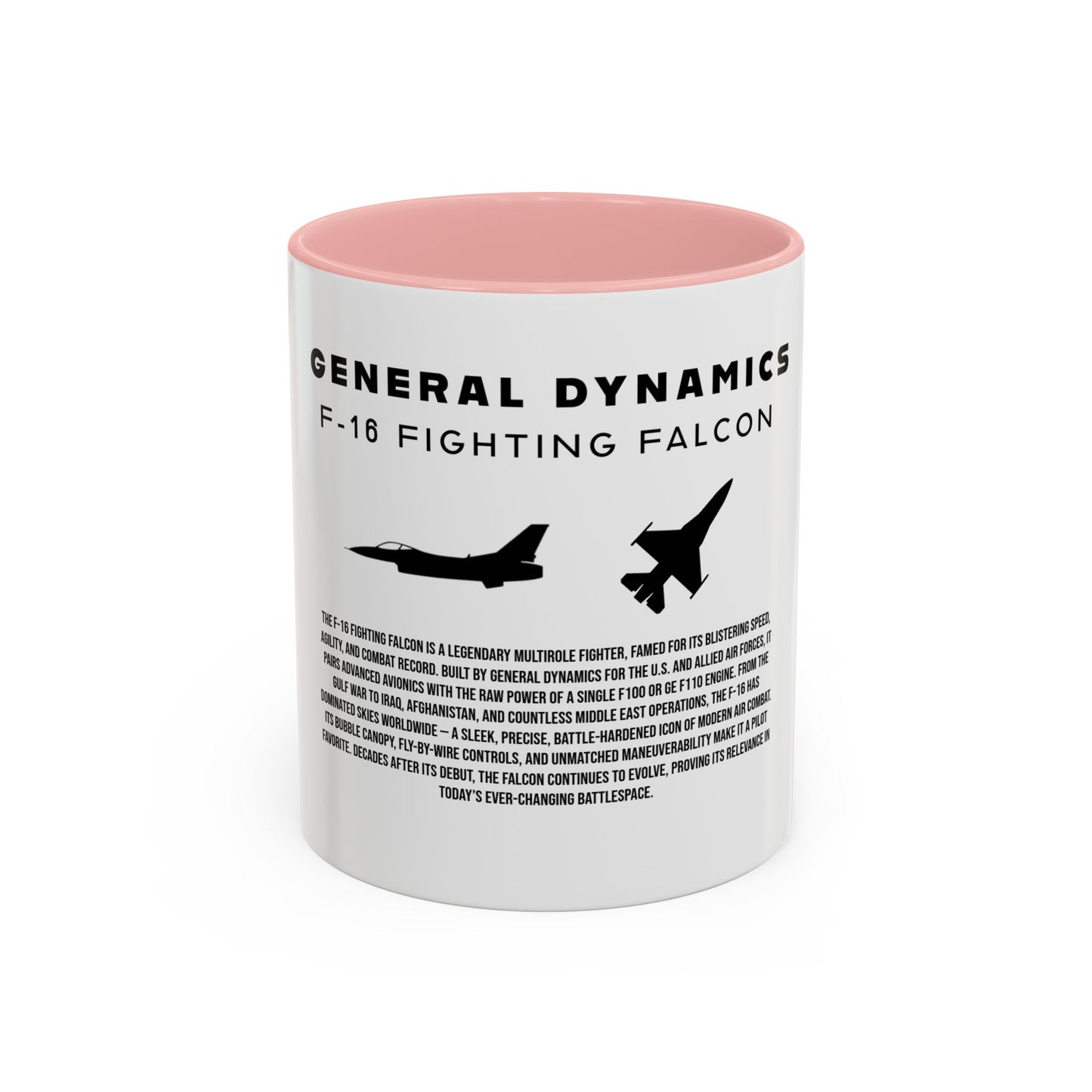 F-16 Fighting Falcon Fighter Jet Coffee Mug