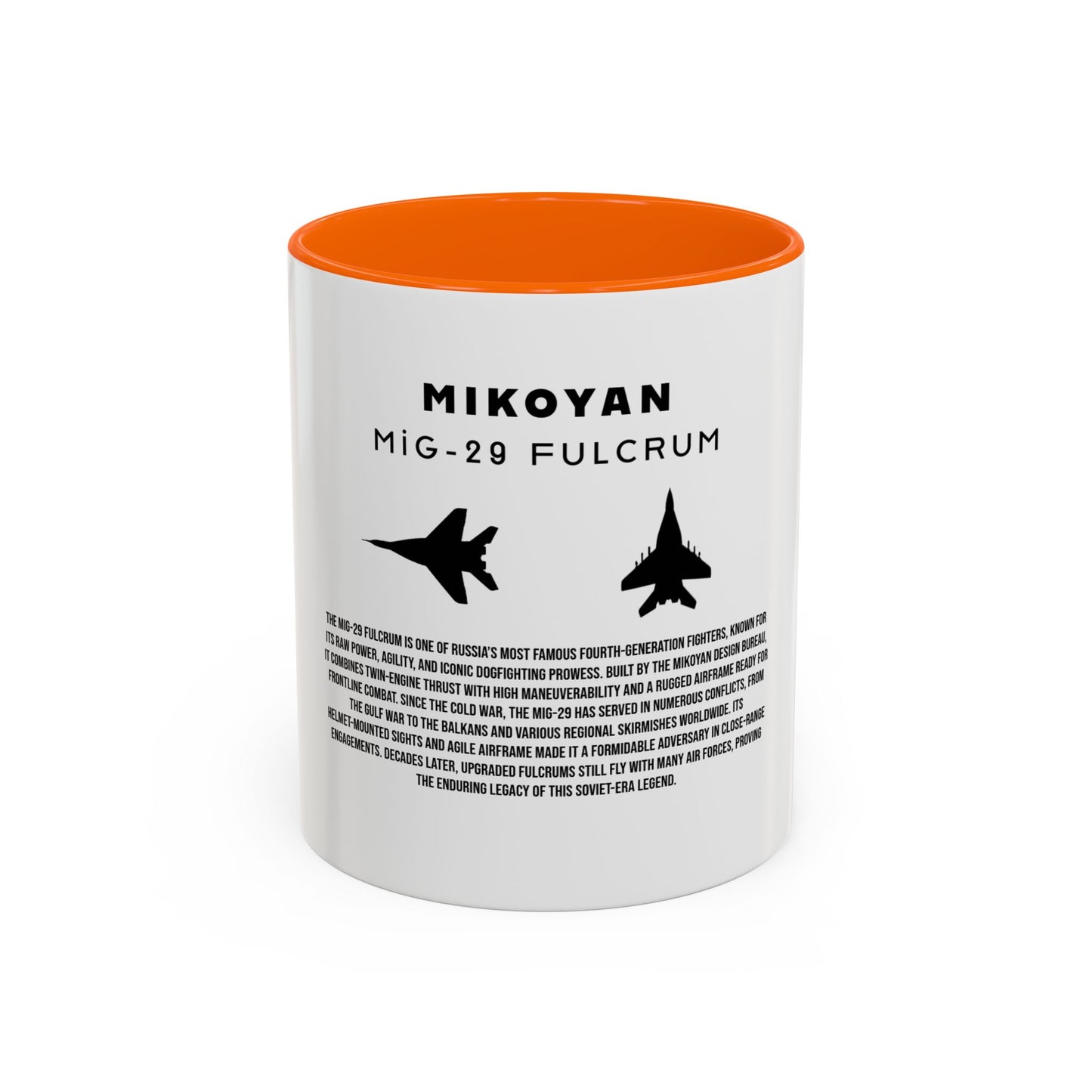 MiG-29 Fulcrum Fighter Jet Coffee Mug