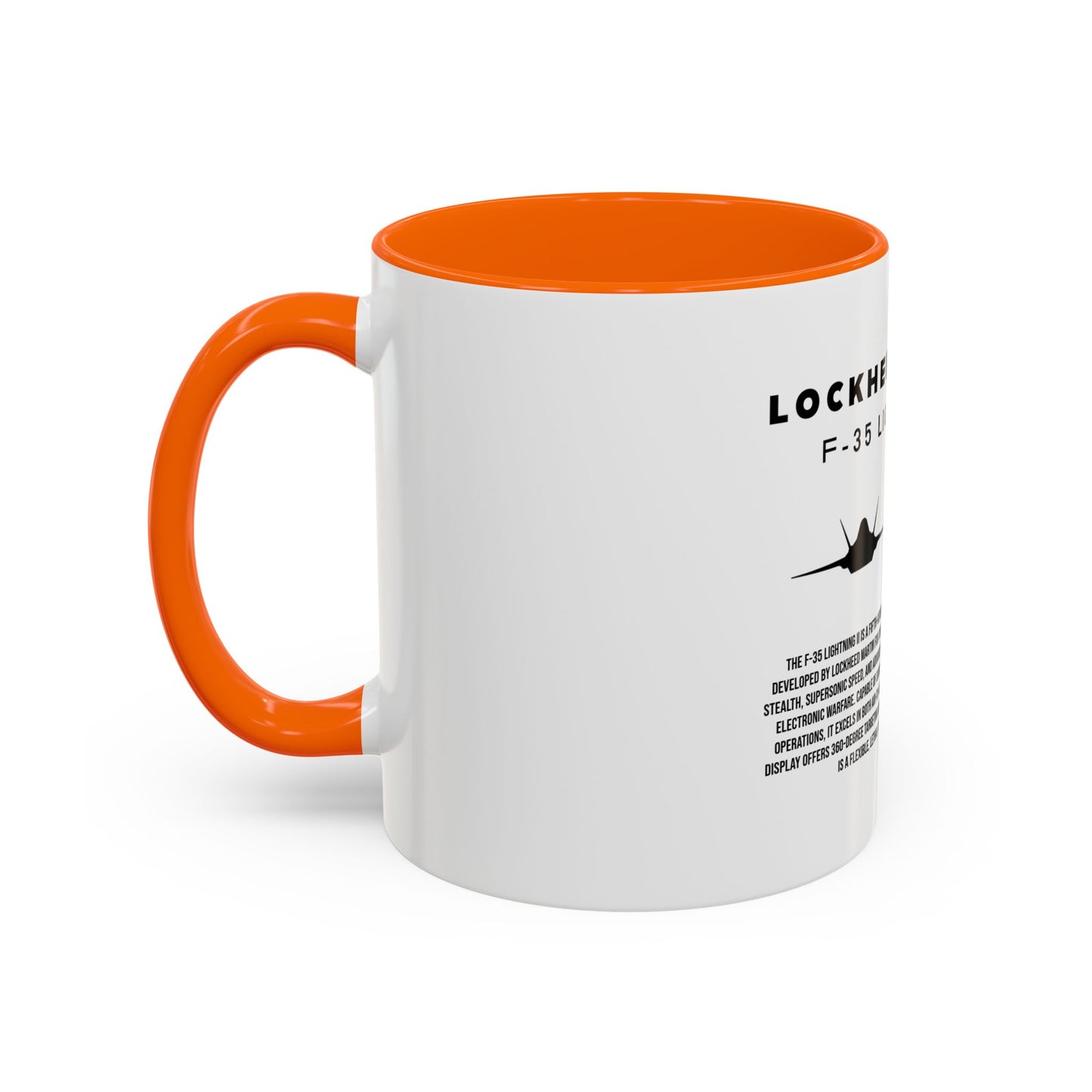 F-35 Lightning II Fighter Jet Coffee Mug