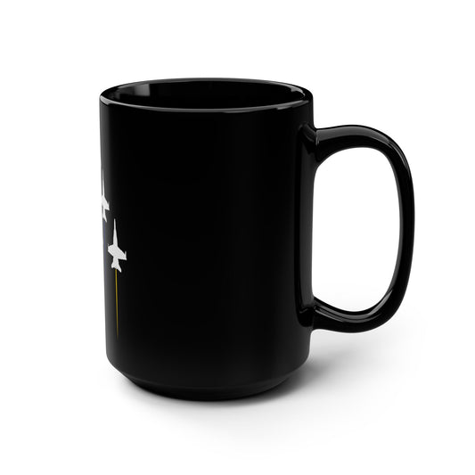 Blue Angels Black Mug