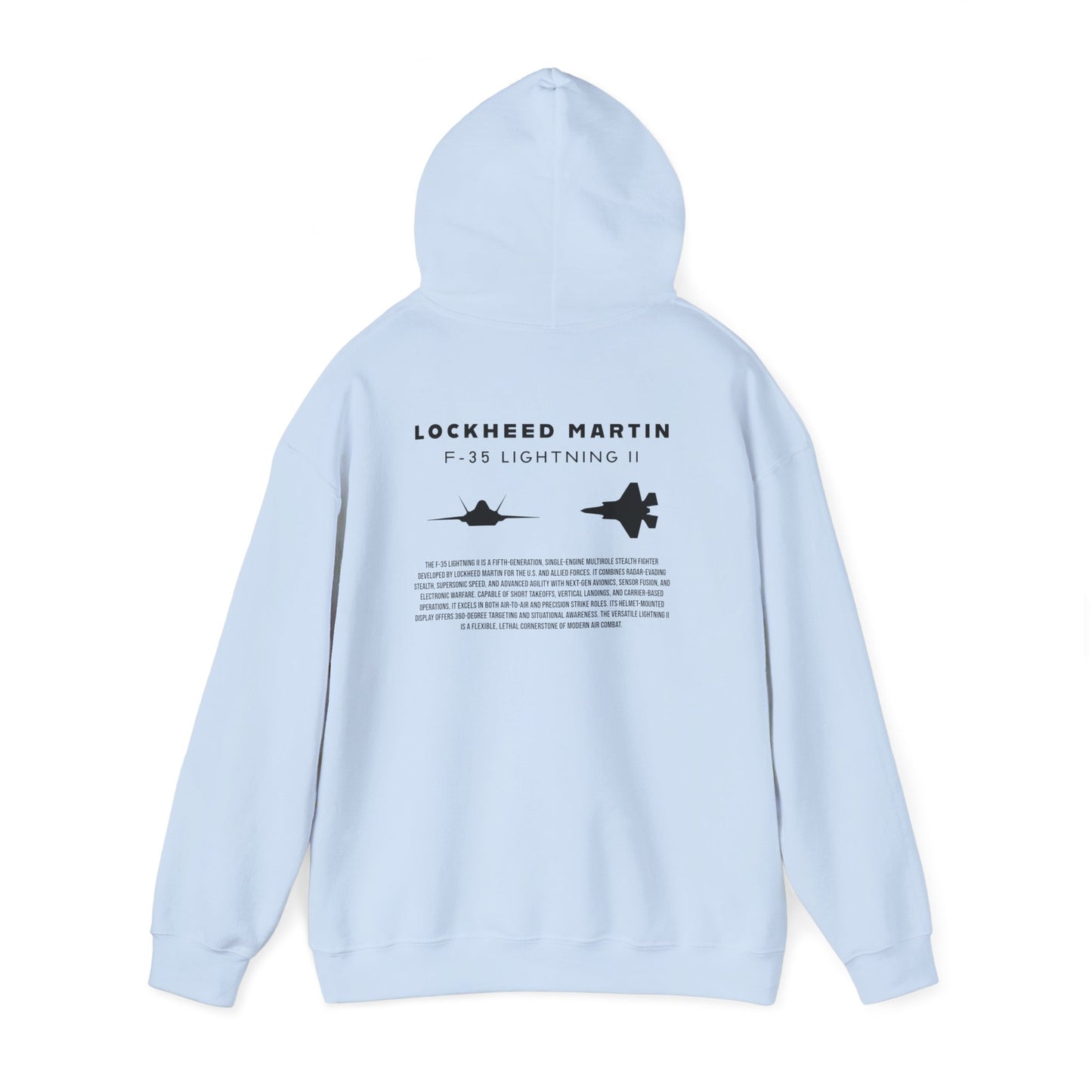 F-35 Lightning II Fighter Jet Unisex Hoodie