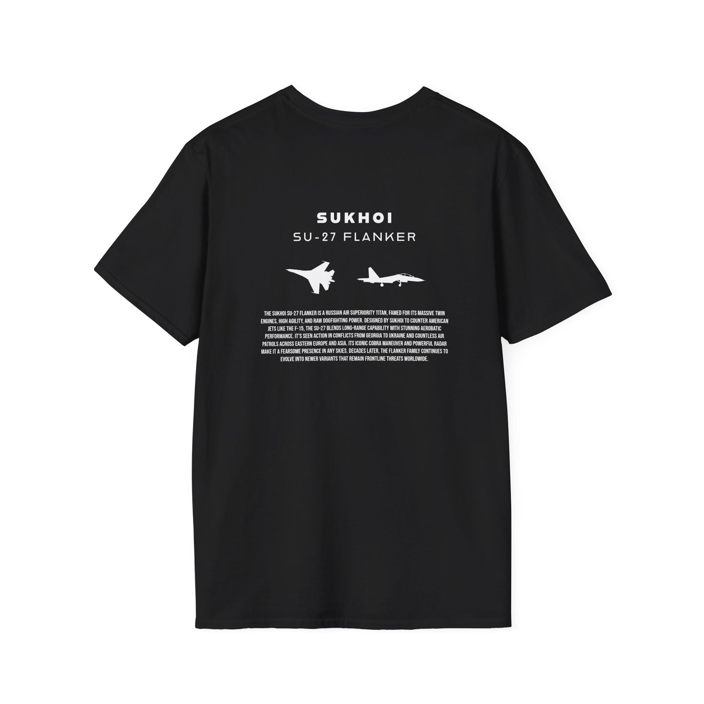 Su-27 Flanker Fighter Jet Unisex T-Shirt