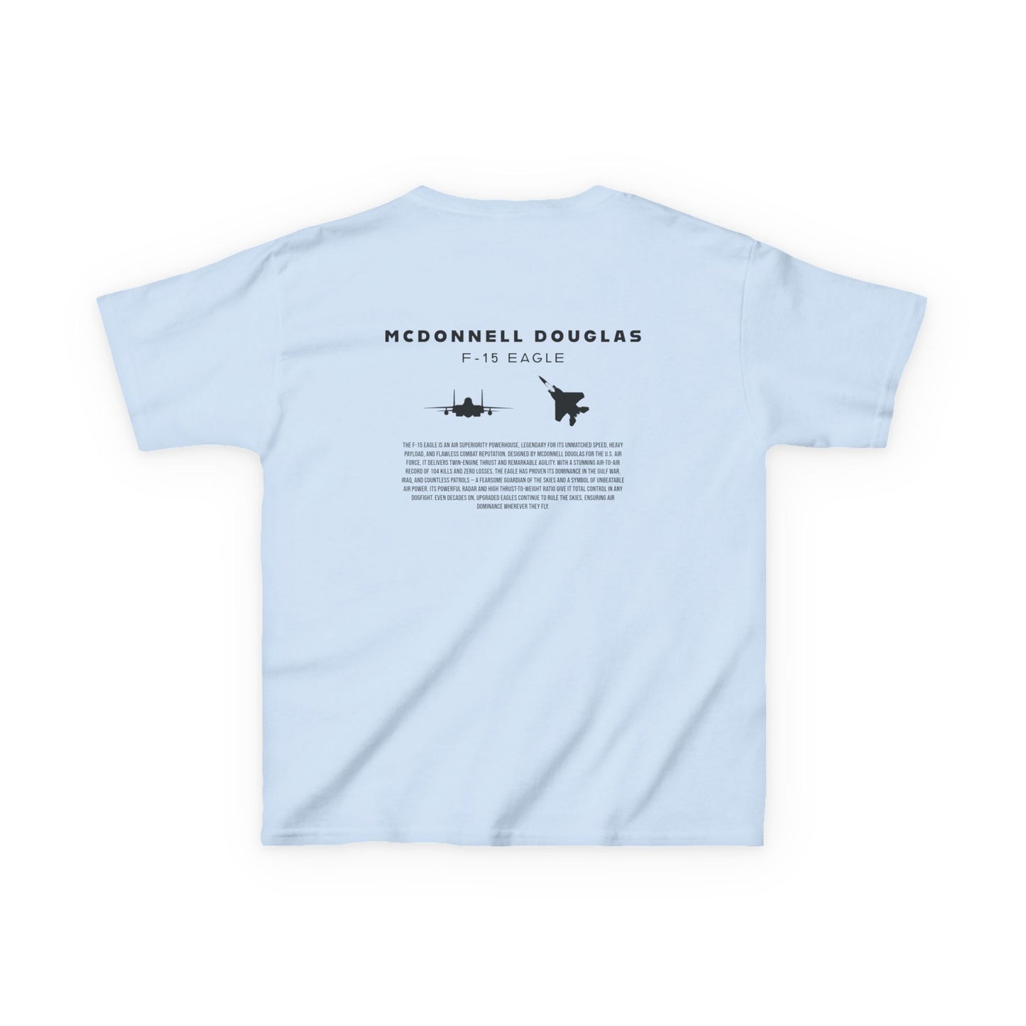 Youth F-15 Eagle Fighter Jet Unisex T-Shirt