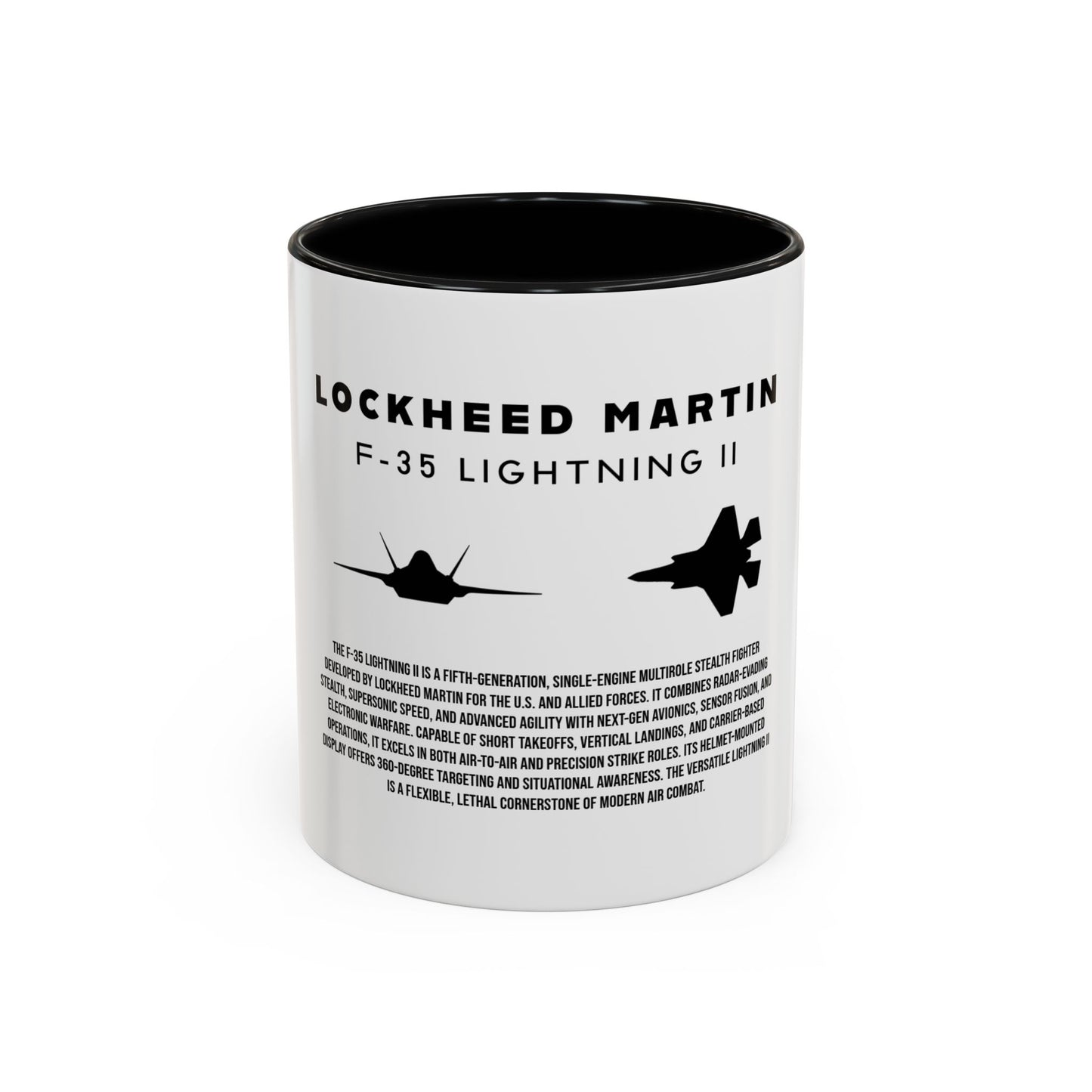 F-35 Lightning II Fighter Jet Coffee Mug