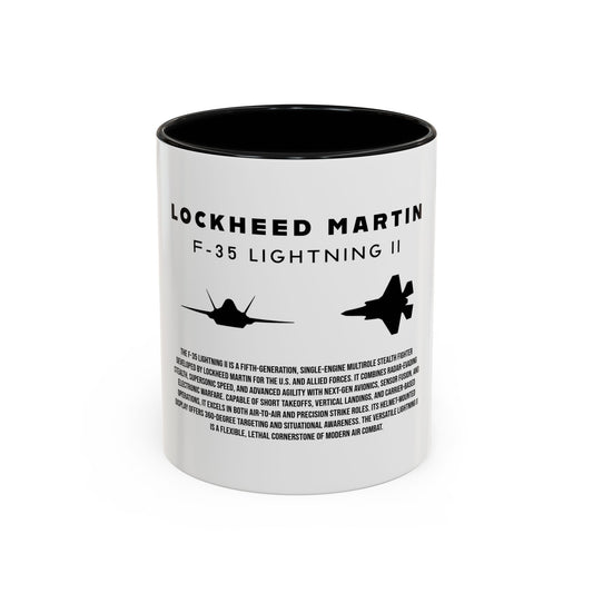 F-35 Lightning II Fighter Jet Coffee Mug