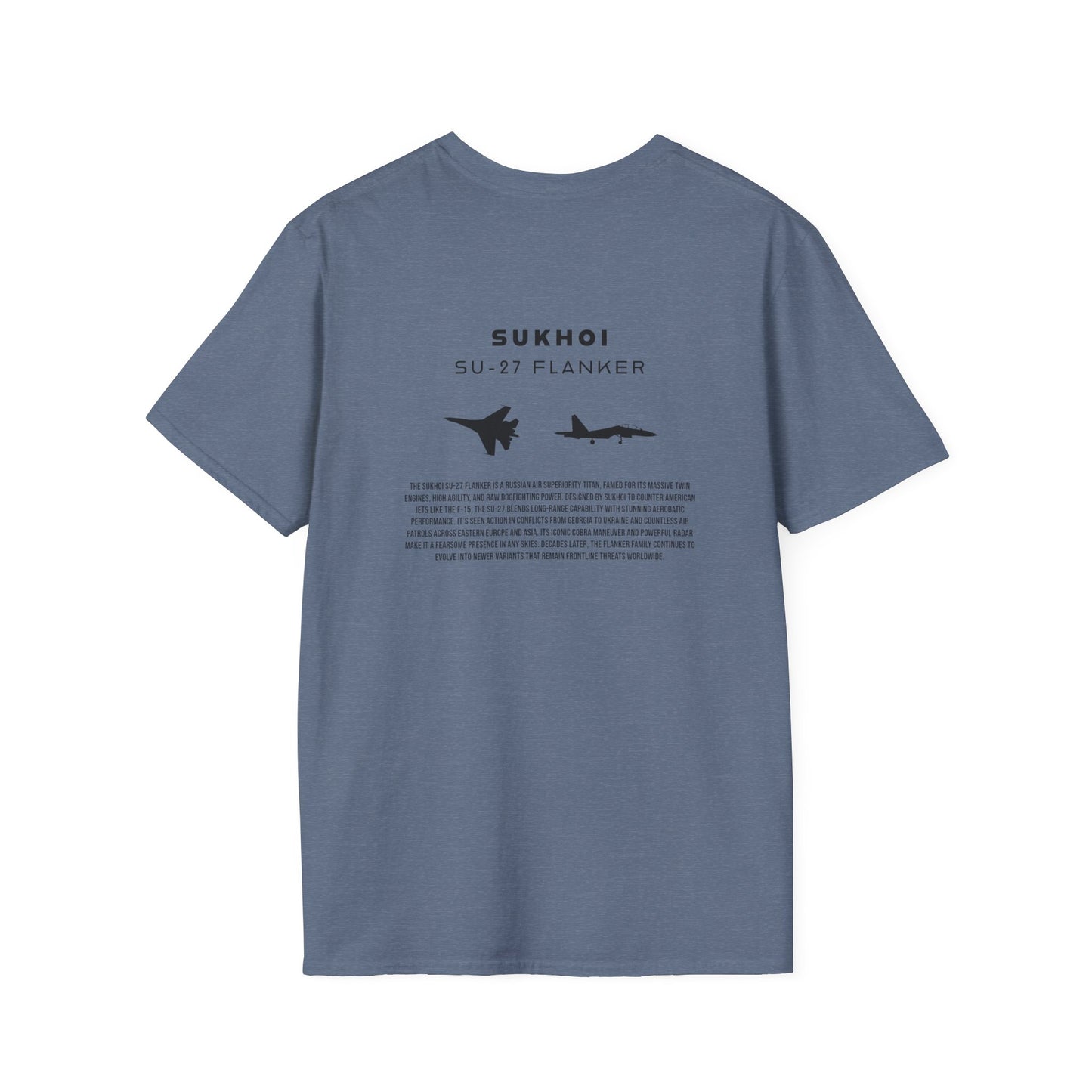 Su-27 Flanker Fighter Jet Unisex T-Shirt