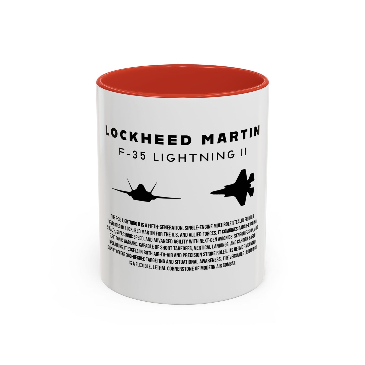F-35 Lightning II Fighter Jet Coffee Mug