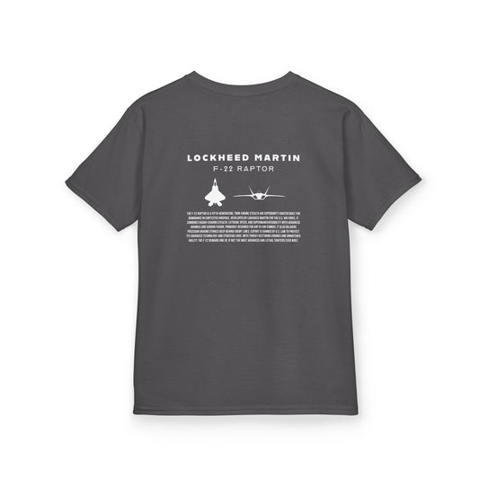 Kids F-22 Raptor Fighter Jet Unisex T-Shirt