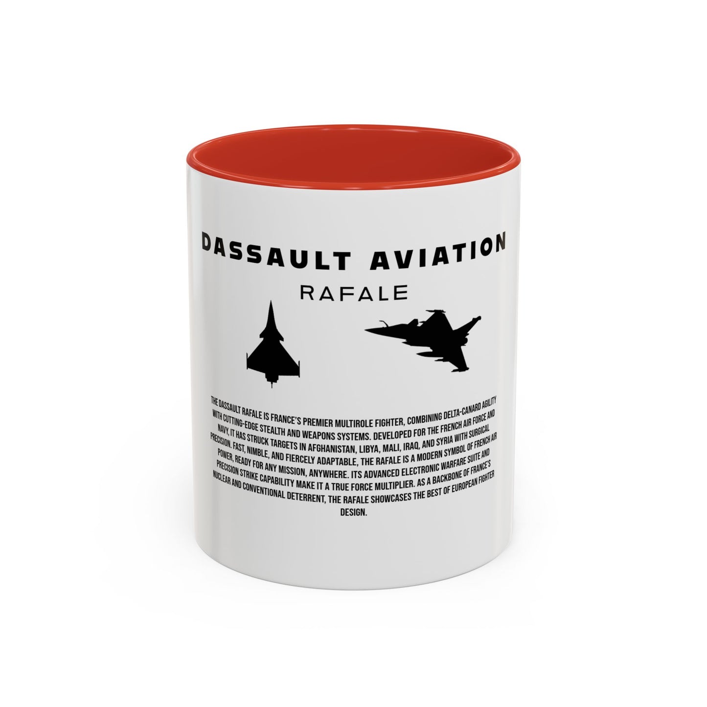 Dassault Rafale Fighter Jet Coffee Mug