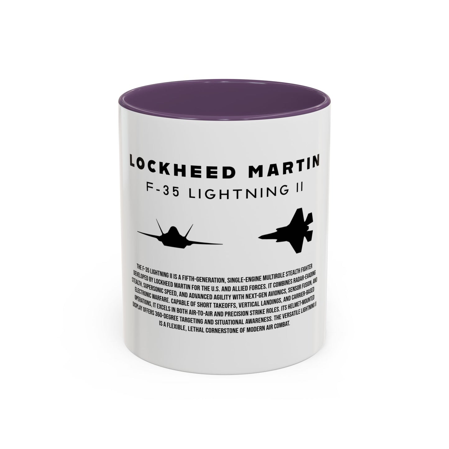 F-35 Lightning II Fighter Jet Coffee Mug