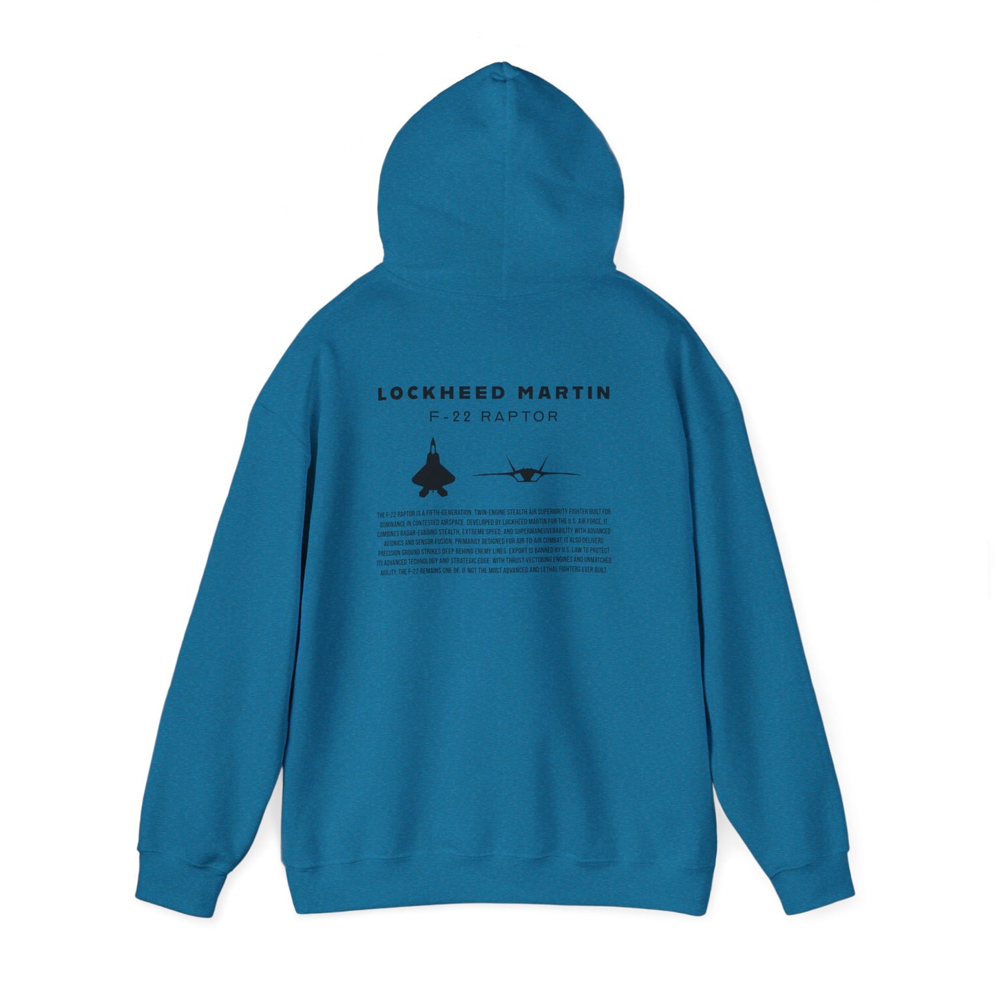 F-22 Raptor Fighter Jet Unisex Hoodie