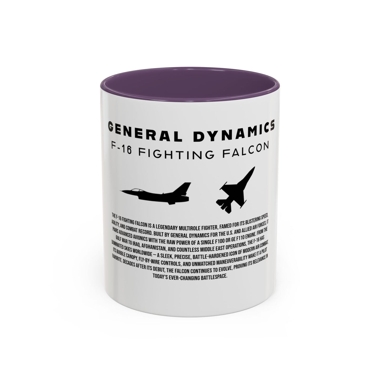 F-16 Fighting Falcon Fighter Jet Coffee Mug