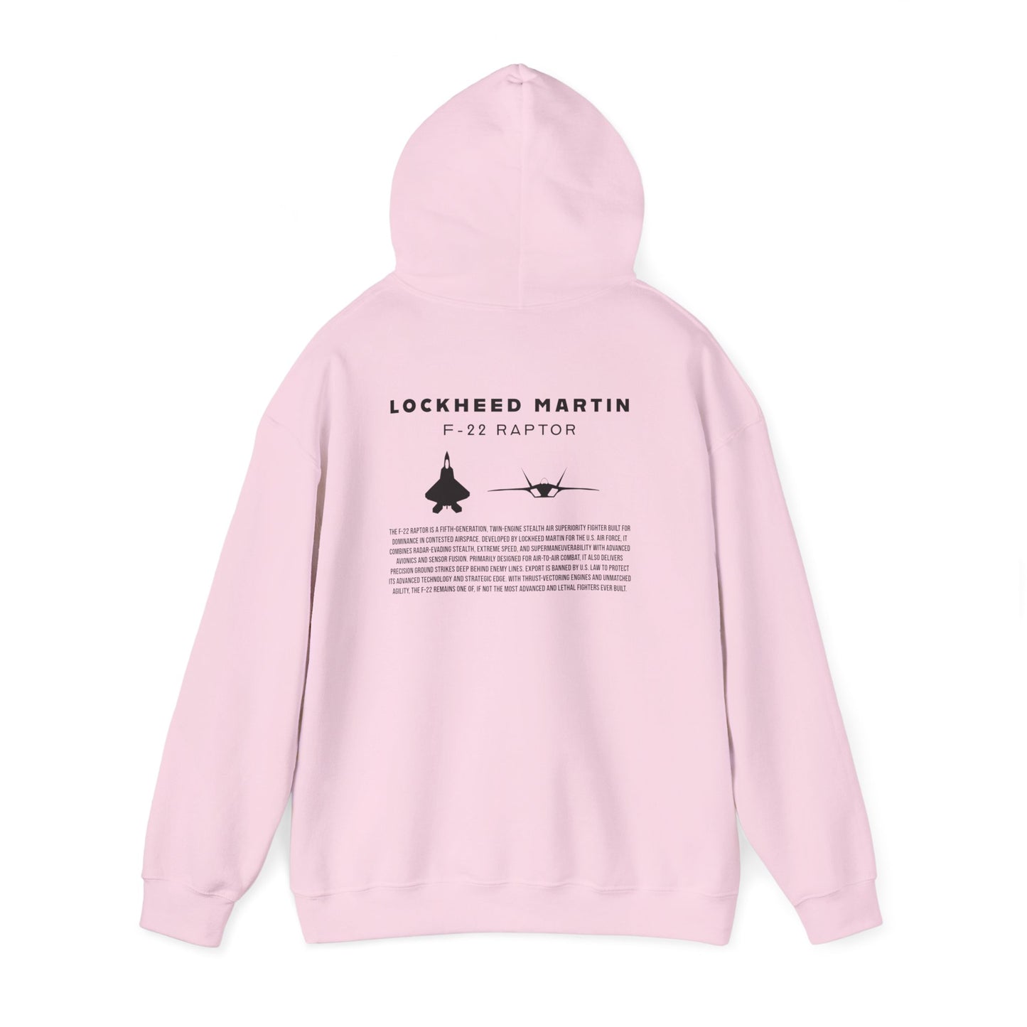 F-22 Raptor Fighter Jet Unisex Hoodie