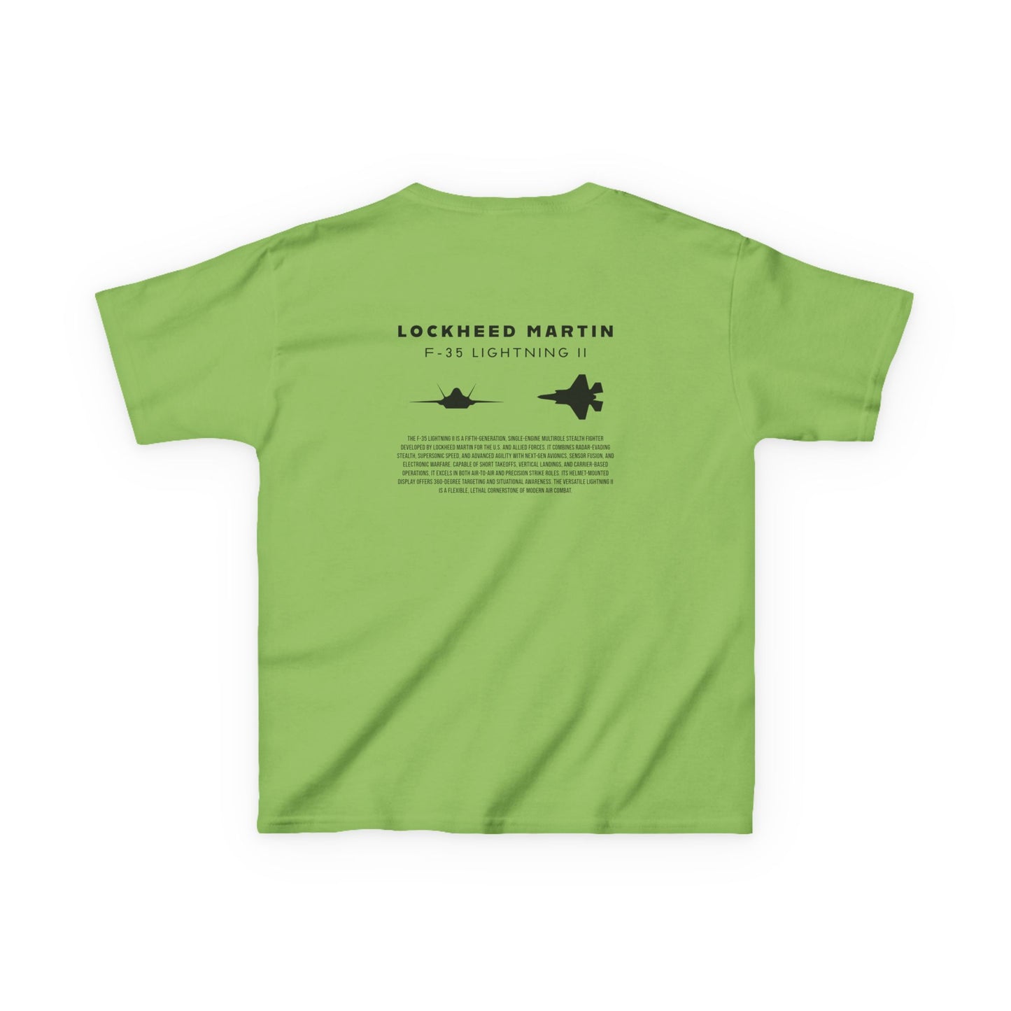 Youth F-35 Lightning II Fighter Jet Unisex T-Shirt